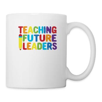 Teaching Future Leaders Inspiring Teachers - Mug - white - Right