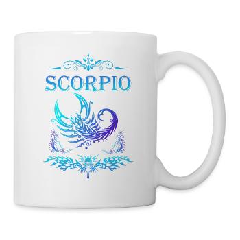 Scorion zodiac sign - Tasse - Weiß - Rechts