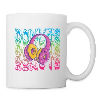 Donuts - Tasse - Weiß - Rechts