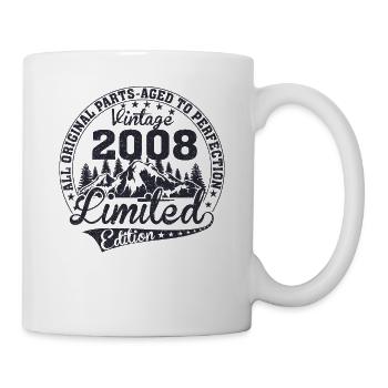Birthday Original 2008 Vintage Gift Idea - Mug blanc - blanc - Droite