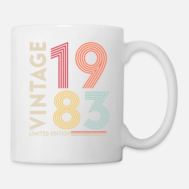 Anniversaire 40 ans - Fabriqué en 1983 - Mug blanc - blanc