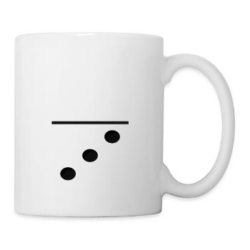 Domino Game Tile 0-3 - Funny Group Costume - Mug - white - Right