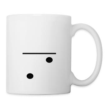 Domino Game Tile 0-2 - Drôle de costume de groupe - Mug blanc - blanc - Droite