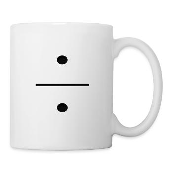 Domino Game Tile 1-1 - Lustiges Gruppenkostüm - Tasse - Weiß - Rechts