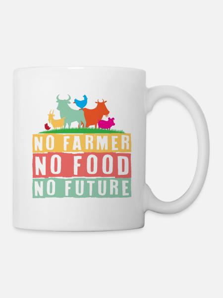 Landwirtschaft - Tasse - Weiß