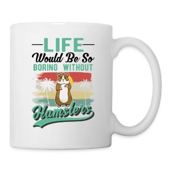 Hamster Owner Golden Hamster Hamster - Mug - white - Right