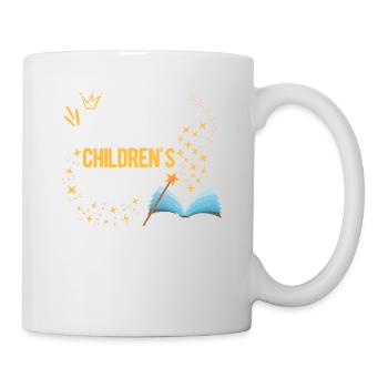 Ich lese immer noch Kinderbücher Schullehrer Nerd - Tasse - Weiß - Rechts