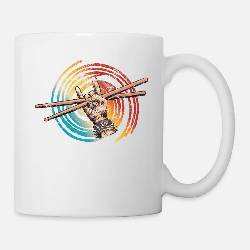 Drummers Drummers Drummers Drummers - Mug - white