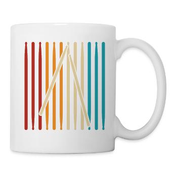 Drummers Drummers Drummers Drummers - Mug - white - Right