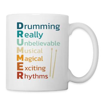 Drummers Drummers Drummers Drummers - Mug - white - Right