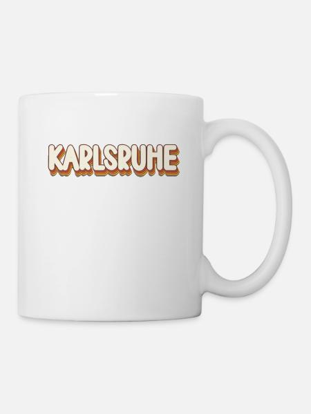 Karlsruherin Karlsruher Karlsruhe - Tasse - Weiß
