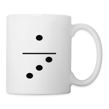 Domino Game Tile 1-3 - Funny Group Costume - Mug - white - Right