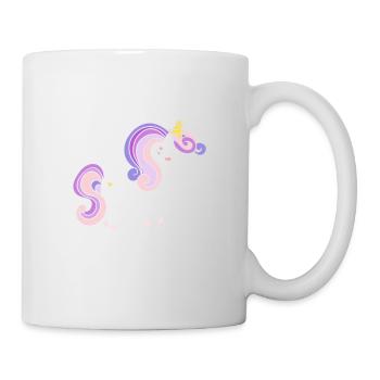 Les professeurs de mathématiques sont des professeurs de licorne drôles de mathématiques - Mug blanc - blanc - Droite