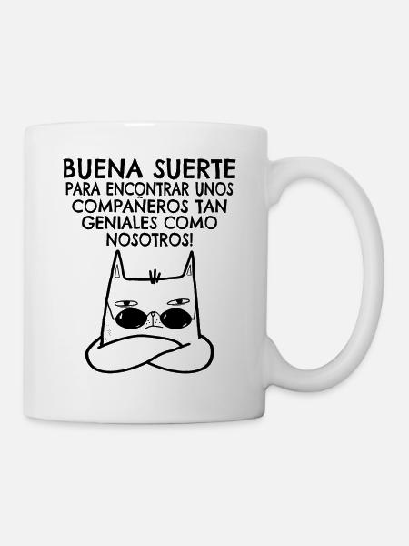 Despedida Compañero Trabajo Nuevo Cambio Trabajo - Taza - blanco
