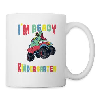 I'm ready to nursery dinosaurs back to - Mug - white - Right