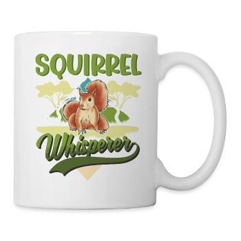 Écureuil Whisperer - Mug blanc - blanc - Droite