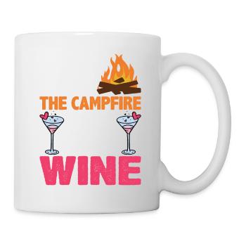 Mais ensuite, le feu de camp a été allumé 3 - Mug blanc - blanc - Droite