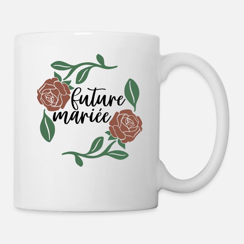 future mariée evjf enterrement vie de jeune fille - Mug blanc - blanc