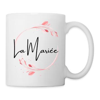 La mariée floral - Mug blanc - blanc - Droite