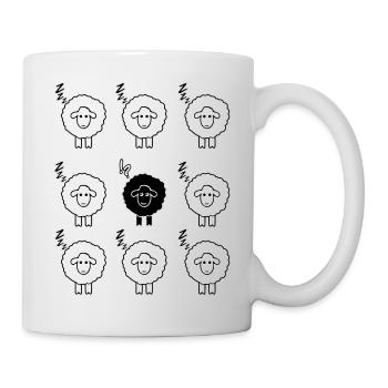 Black sheep - Mug - white - Right