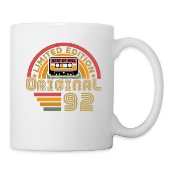 1992 Vintage Original 1992 Birthday Gift - Mug - white - Right