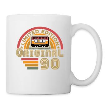 1990 Vintage Original 1990 Birthday Gift - Mug - white - Right