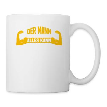 Heiko Der Mann Der Alles Kann Vorname Heiko - Tasse - Weiß - Rechts