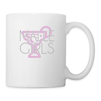 Malle filles - Mug blanc - blanc - Droite