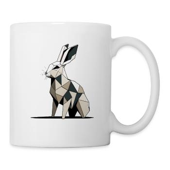 Polygon Rabbit - Mug - white - Right