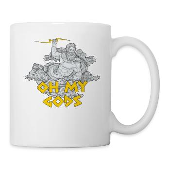 Oh mes dieux - Mug blanc - blanc - Droite