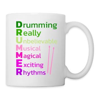 Drummers Drummers Drummers Drummers - Mug - white - Right
