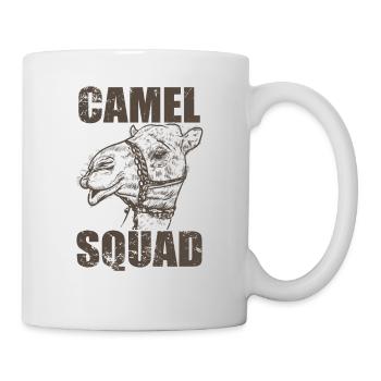 Camel Squad Dromedar Wüste Höcker - Tasse - Weiß - Rechts