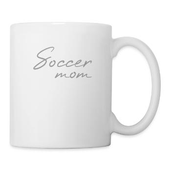 Fußball Mama - Tasse - Weiß - Rechts