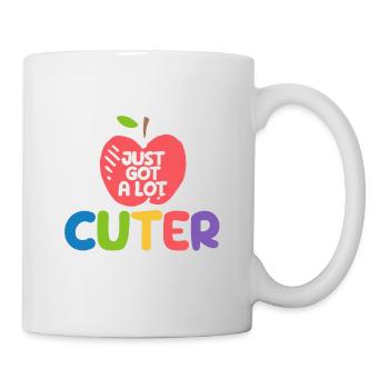 Kindergarten just got a lot cuter back - Mug - white - Right