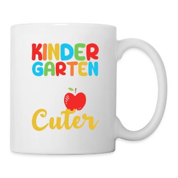 La maternelle vient de retrouver beaucoup plus mignonne - Mug blanc - blanc - Droite
