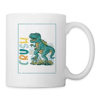 Je suis prêt à ramener les dinosaures d’âge préscolaire à - Mug blanc - blanc - Droite