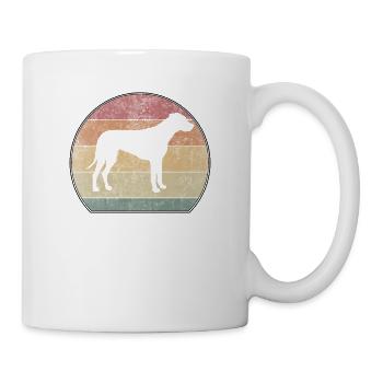 Retro Rhodesian Ridgeback Sunset - Mug - white - Right