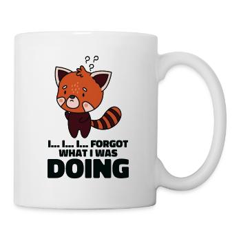 Red Panda Zookeeper Wildlife Zoology Red Panda - Mug - white - Right