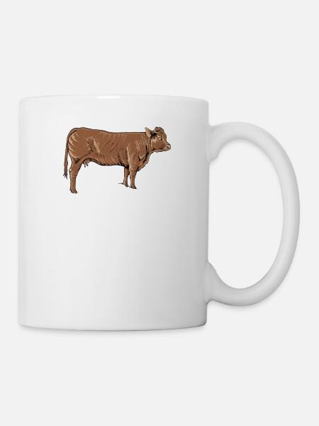 Viande bovine du Limousin I France Elevage bovin pour - Mug blanc - blanc