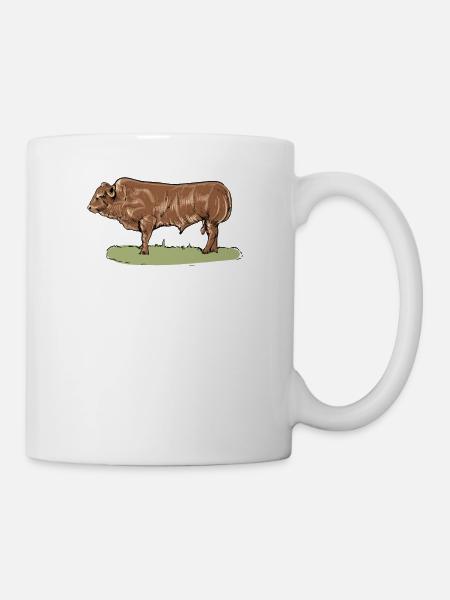 Viande bovine du Limousin I France Elevage bovin pour - Mug blanc - blanc