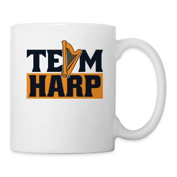 Team Harp Harfe Konzertharfe Harfenmusik - Tasse - Weiß - Rechts