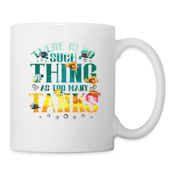 Il n’y a pas de poisson dans trop d’aquariums - Mug blanc - blanc - Droite