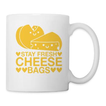 Stay Fresh Cheese Bags 45 - Tasse - Weiß - Rechts