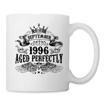 Anniversaire 1996 Septembre 1996 né en Septembre - Mug blanc - blanc - Droite