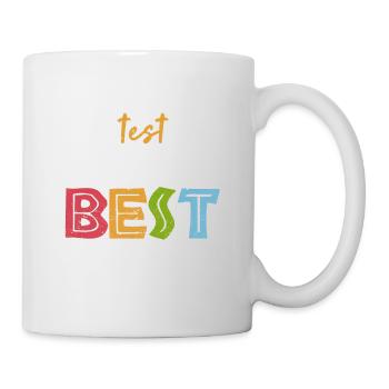 Rock The Test Kein Stress, gib dein Bestes Lehrer - Tasse - Weiß - Rechts
