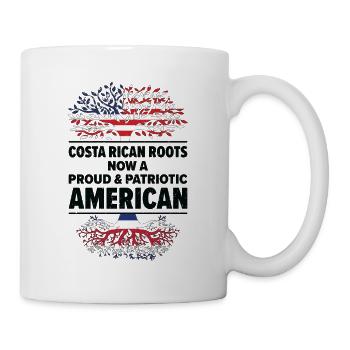 Born Costa Rican Costa Rica American USA - Mug - white - Right