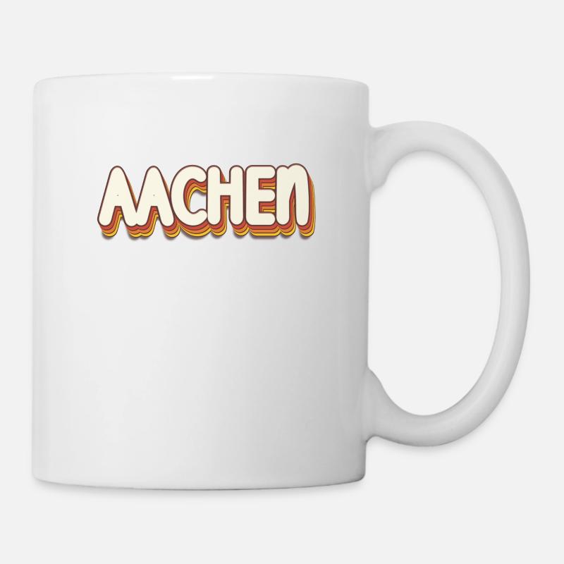 Aachenerin Aachener Aachen - Tasse - Weiß