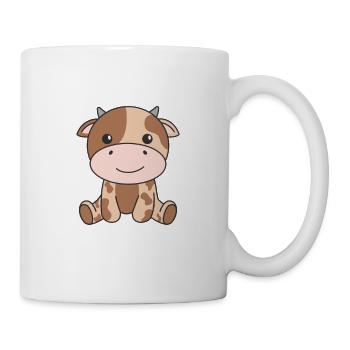 Vache en chocolat animaux mignons pour enfants vaches manga - Mug blanc - blanc - Droite
