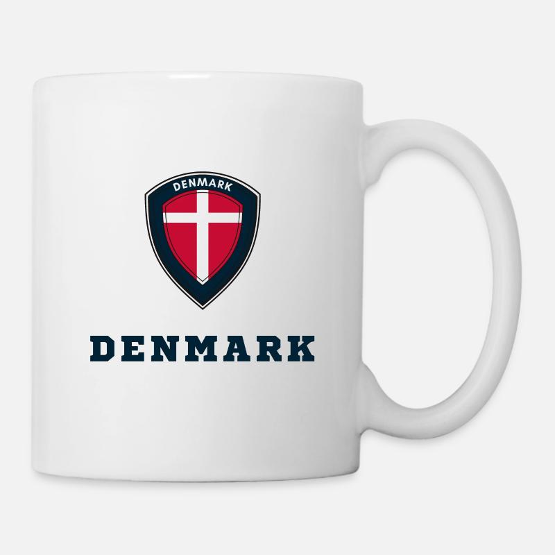 Danemark - Mug blanc - blanc