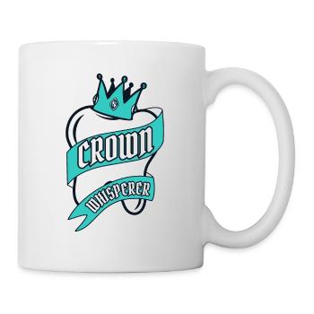 Crown Whisperer Laboratoire dentaire Laboratoire dentaire - Mug blanc - blanc - Droite